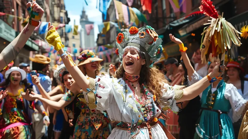 Carnaval in Tilburg: feestelijke carnavalsvierders